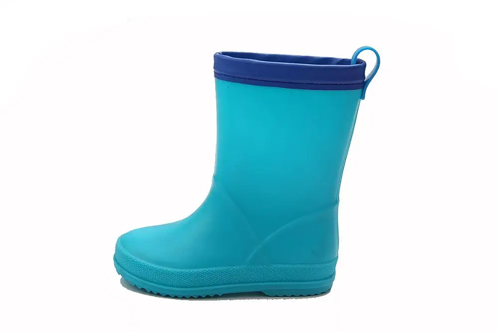 kids design pvc wellington shoes gum rain boots for children