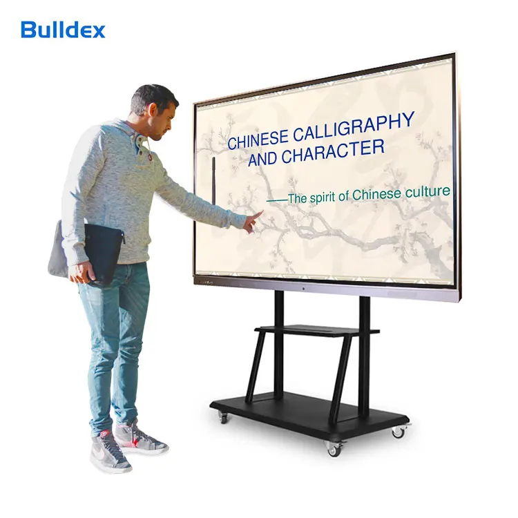 Office Display Classroom Electronic Price Screen School Digital Flat Panel Smart White Board Interactive Whiteboard