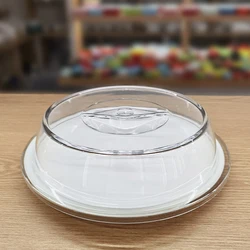 transparent plastic food dome cover 9 inch unbreakable buffet use plastic dish cover for food cover