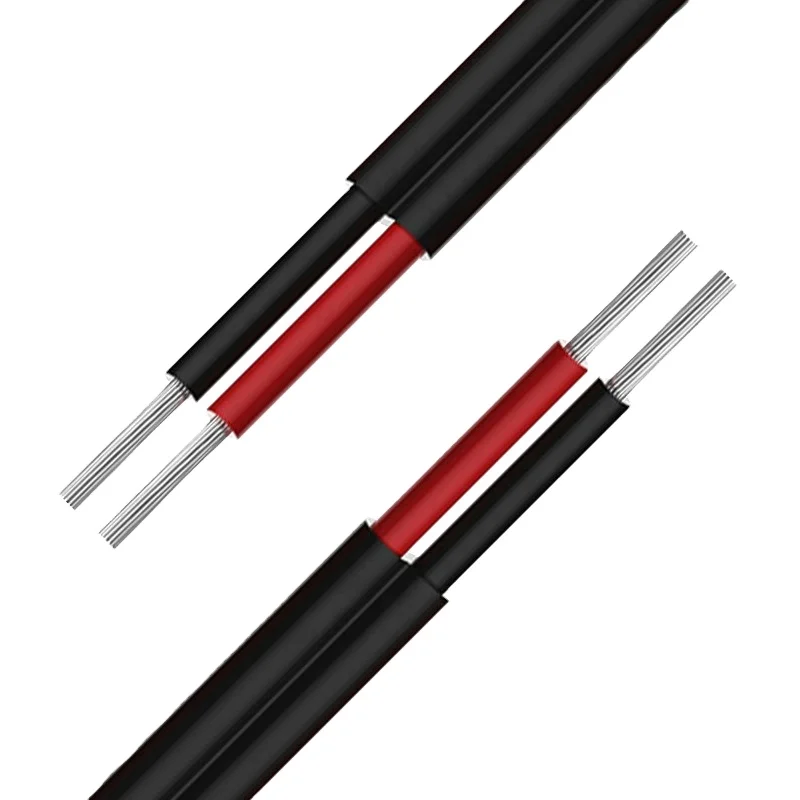 Tuv сертификат 1000 в 1500 В 4 мм2 6 мм 10 мм ПВХ оболочка Pv Dc кабель Солнечный Кабель