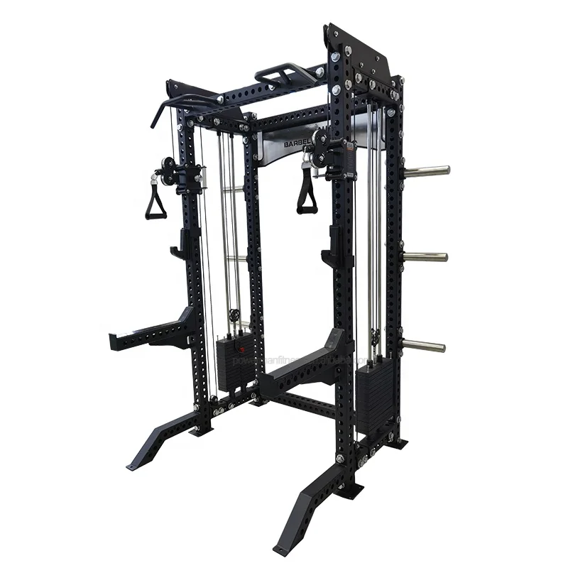 New Professional Fitness Equipment Commercial Multi Station All In One Cable Machine Gym