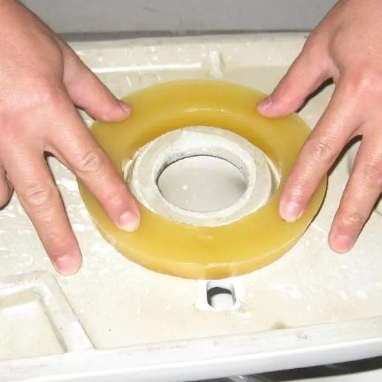 Modern Round Toilet Bowl Wax Seal Ring Without Plastic Flange Bathroom Gasket Seals for Hotel Apartment