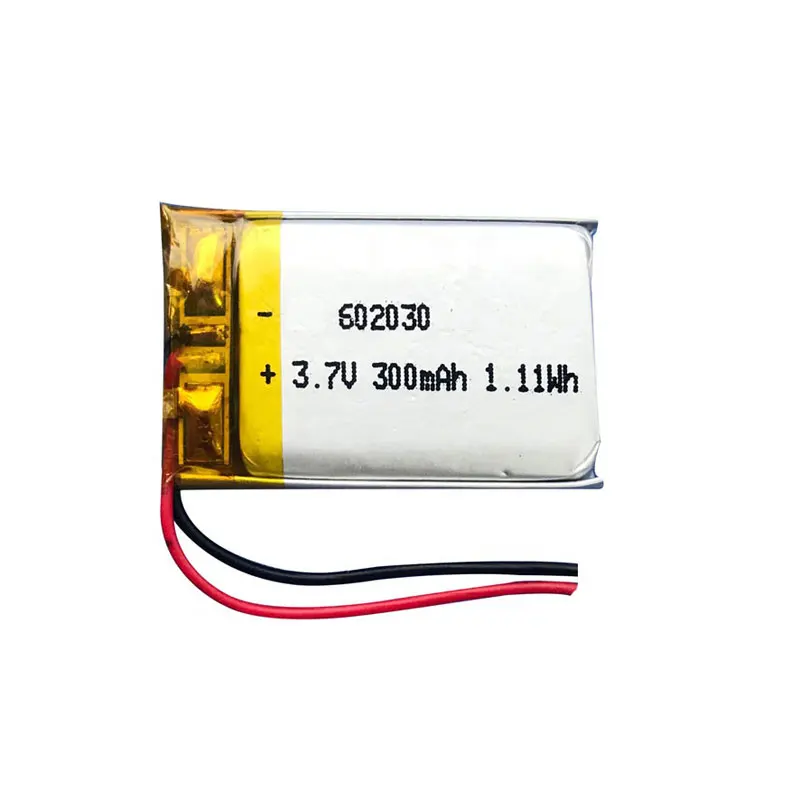 Одобренная WERCSmart 3 7 V 300mah литий-полимерная батарея 602030 перезаряжаемая