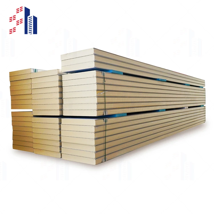 SH can be customized interior and exterior metal insulation Polyurethane wall sandwich board