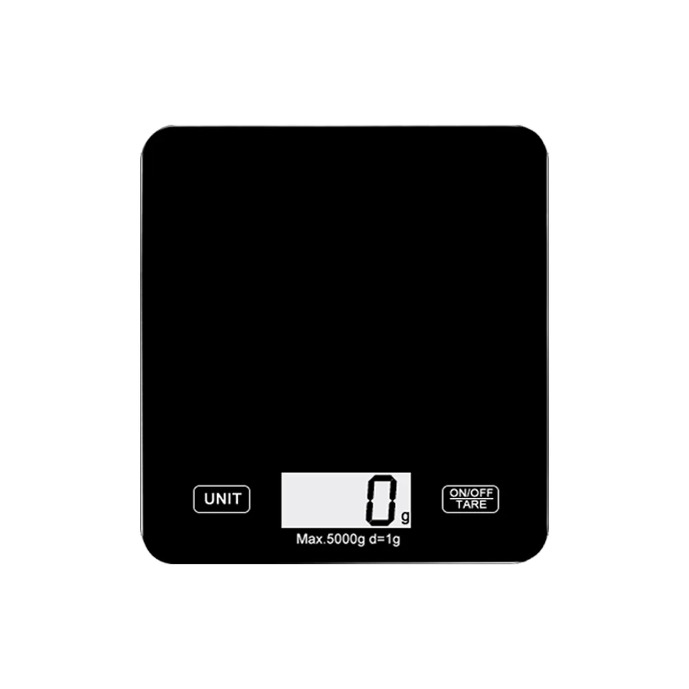 5Kg tempered glass compact kitchen scale food scale