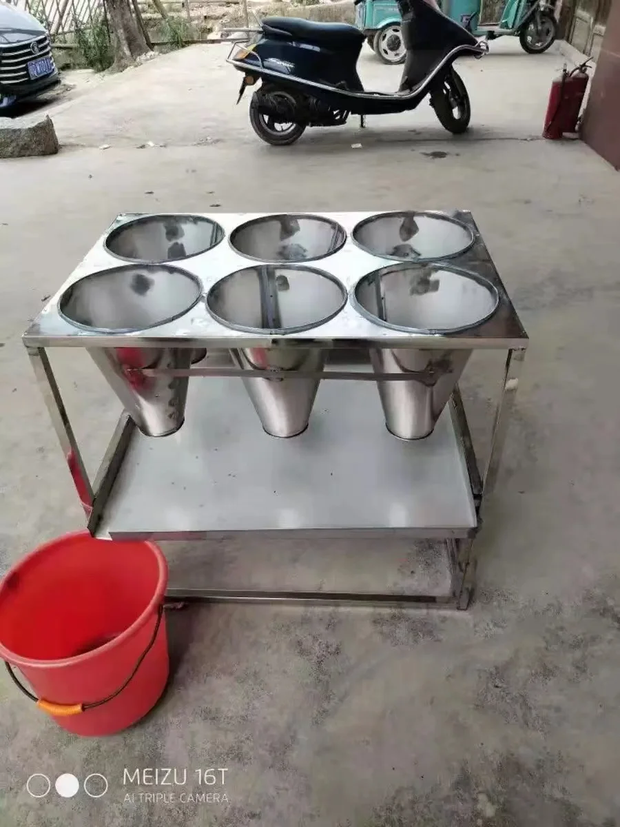 chicken slaughter equipment poultry killing cone / small scale chicken slaughter machine
