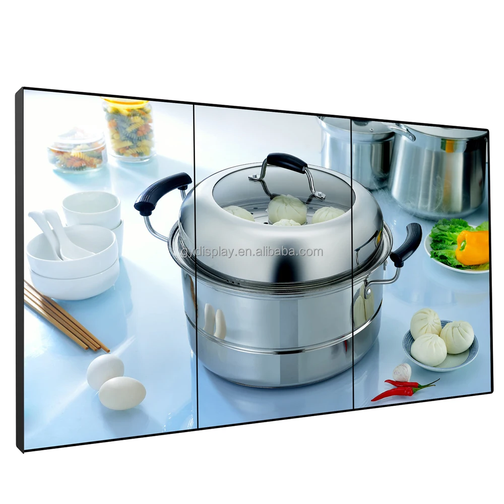 98-inch narrow edge 14mm patchwork LCD splicing screen HD splicing TV wall seamless splicing screen