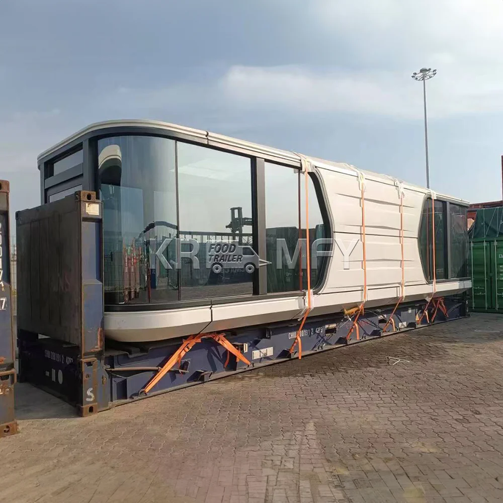 2024 Superior Comfort Space Travel Capsules House Unique Product Type Container Houses Homestay Space Capsule for Mobile Home