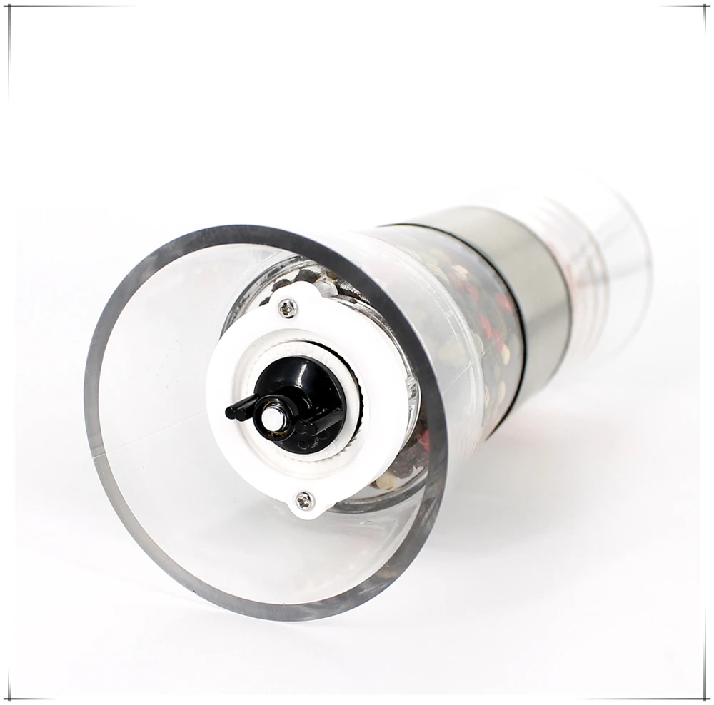 New Item 2 in 1 dual manual salt and pepper grinder