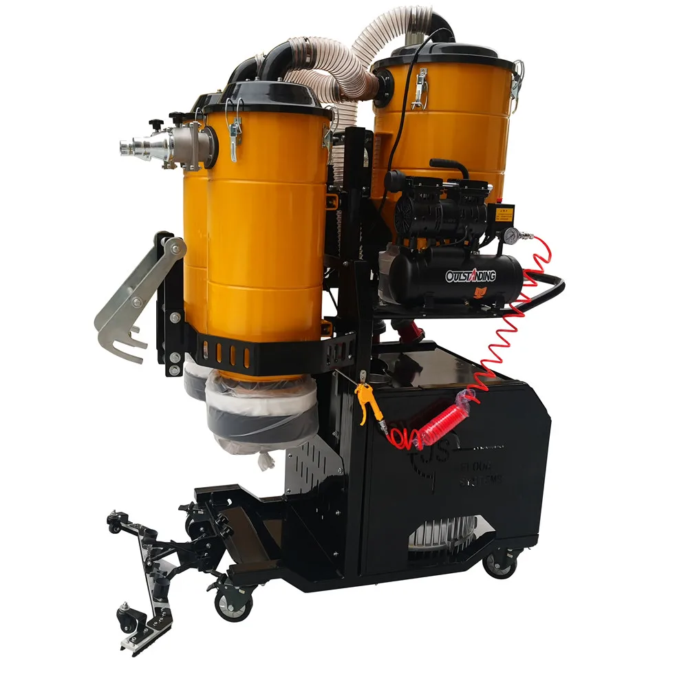 V9 Dust Port 2' Industrial Vacuum Dry cleaner For Grinder