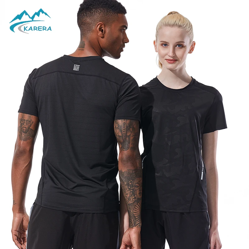 100% Polyester Cool Quick Dry Marathon Tshirt, Running T-shirt Sublimation T-shirt