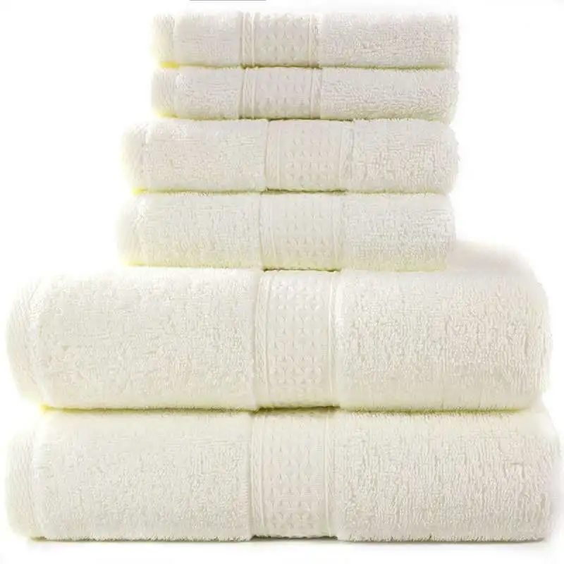 Best Sell Luxury Turkish Bathroom Massage A Set Of  Face Hair Towels 3 Set Packing Trade Towel 100% Cotton