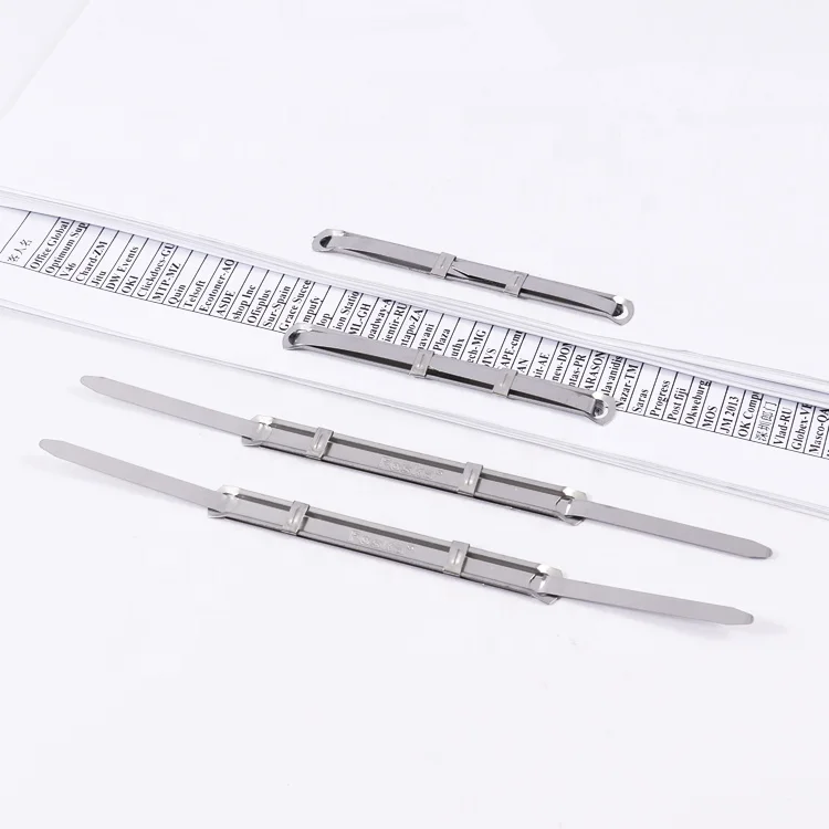 FOSKA оптовая продажа хорошее качество Канцелярские Товары для офиса ежедневный Подержанный серебристый металл 70 мм металлические зажимы файлов бумажная застежка