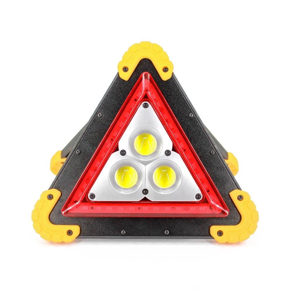 
Portable multifunction handheld outdoor LED working lamp CAR triangle signal warning light 