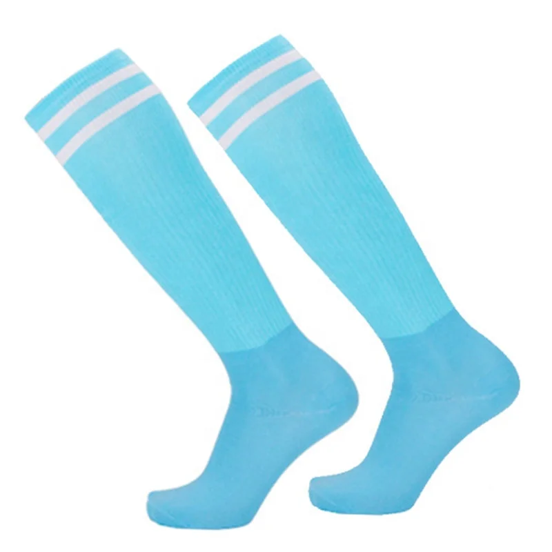 Factory Custom High Quality Print Embroidery Short Long Anti Slip Compression Soccer Football Men Sport socks