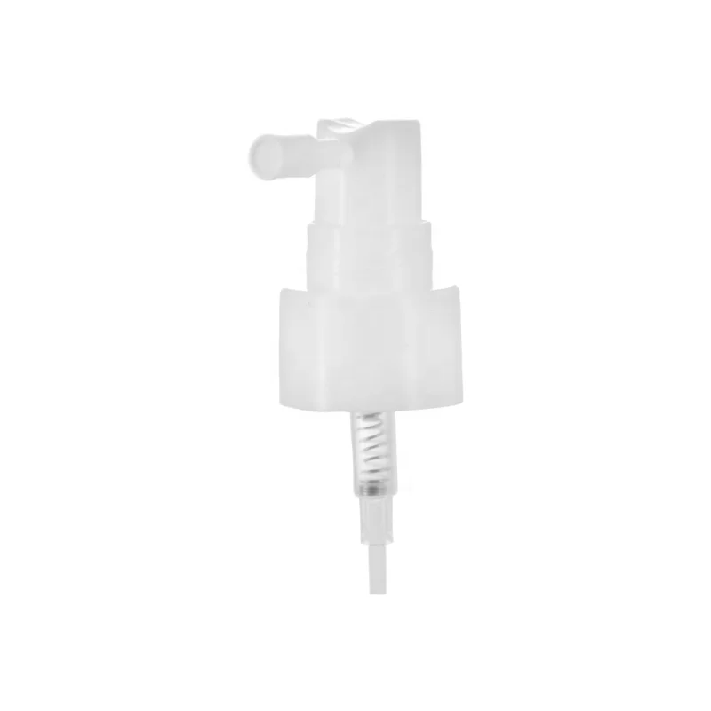 24/410 plastic oral spray pump with throat use medical long nozzle nasal mist sprayer 24mm fine mist throat sprayer pump