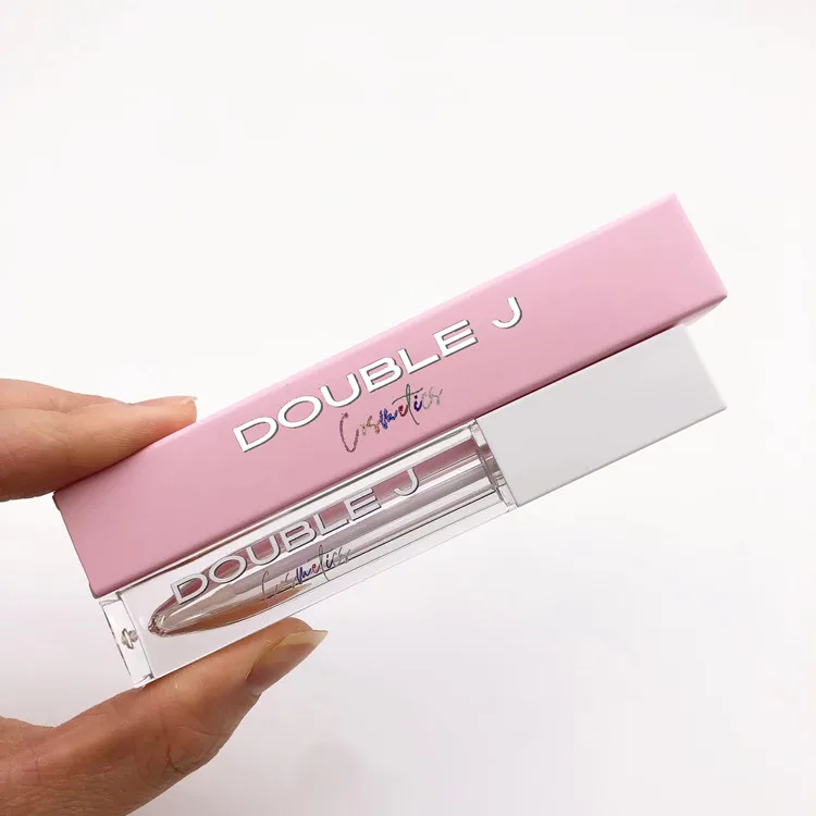 Beautiful lip color tube round tube square tube custom logo cosmetic bottle wholesale