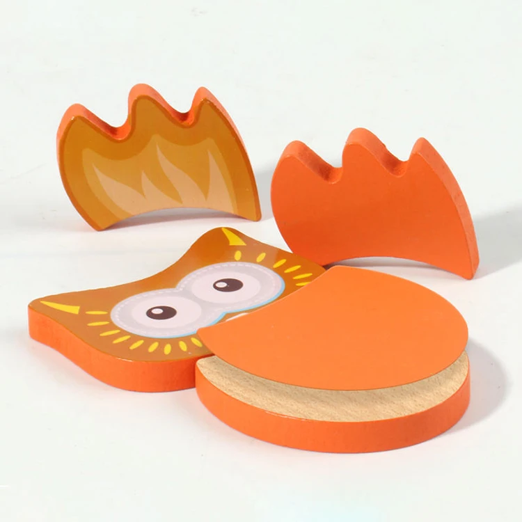 wholesale baby 3D cartoon jigsaw puzzle animal traffic geometric shape pairing jigsaw wooden early education learning toys