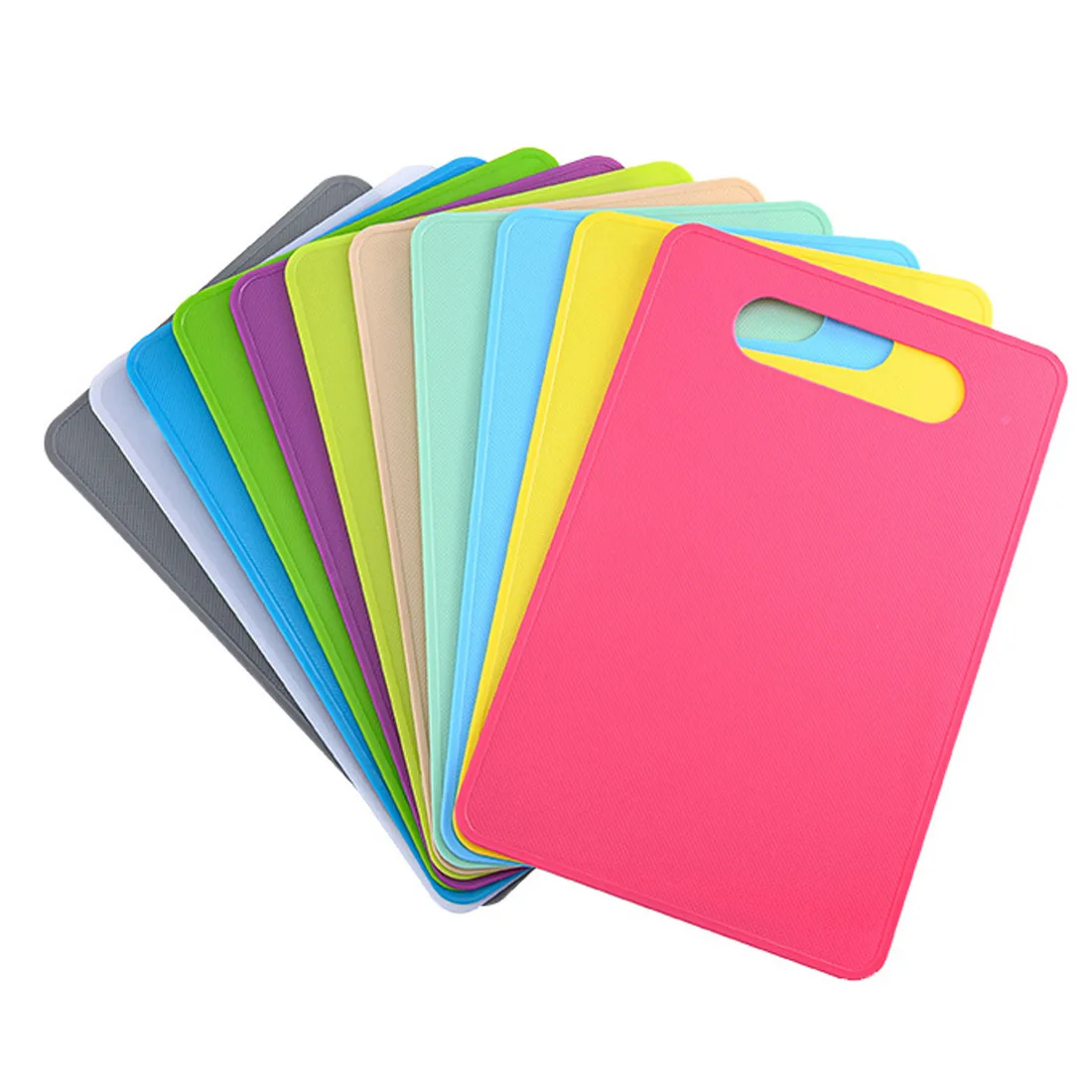 Plastic kitchen double-sided cutting board Square fruit cutting board for household kitchen gadgets