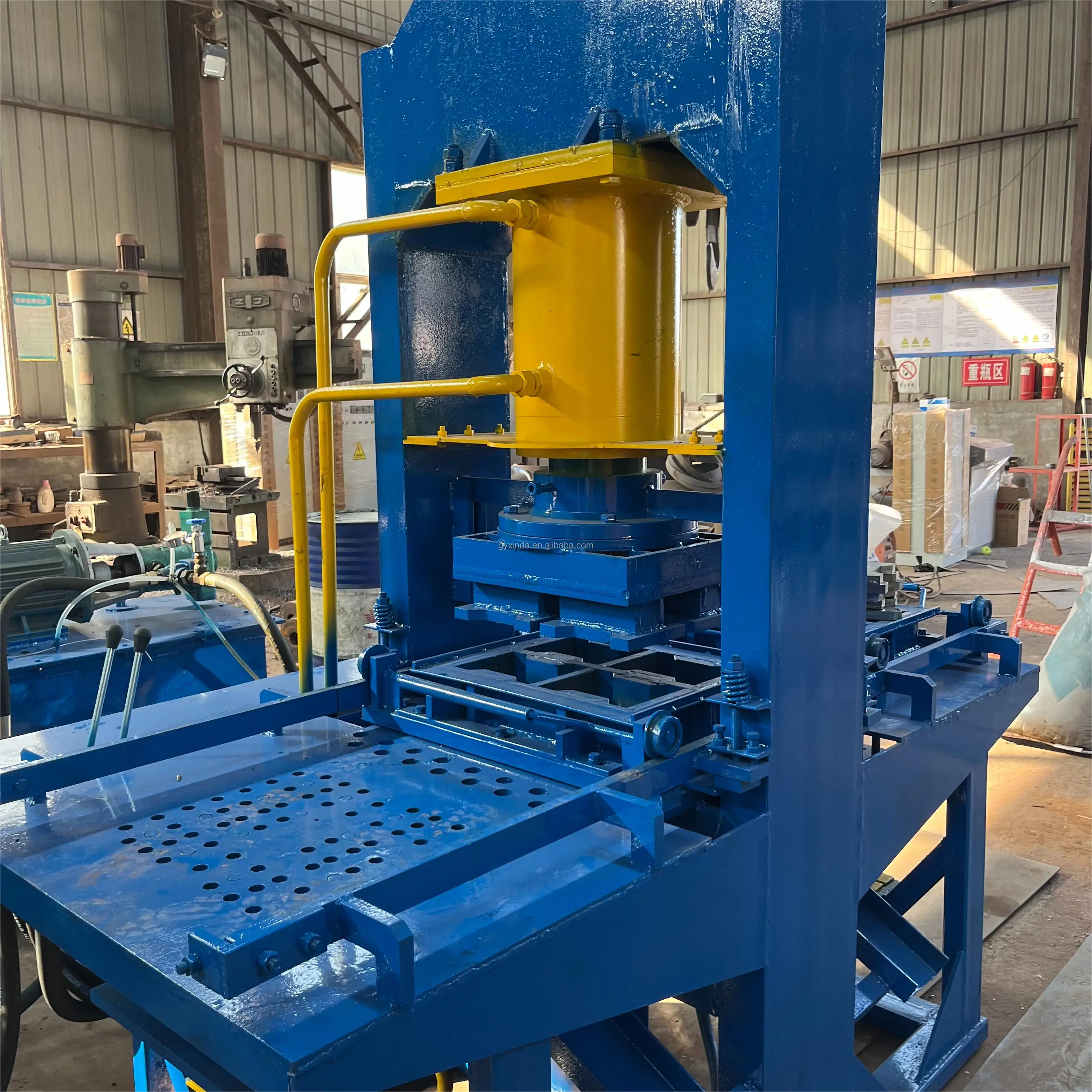 High Pressure Brick Block Making Machine Pavement And Plastic Brick Hot Sale in Africa
