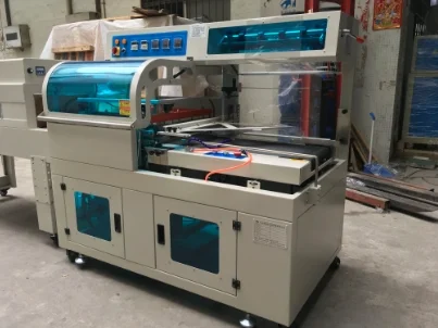 Hardware book cutlery Heat Shrink Packaging Machine Box Sleeve Seal Film Shrink Machine Automatic sealing and cutting machine
