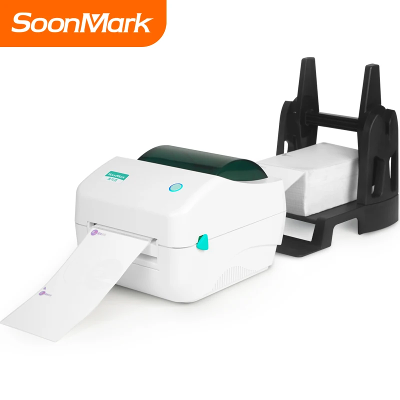  Soonmark M8 машина высокой скорости вращения 4 дюймов USB коммерческий настольный доставка термотрансферный штрих-кода Принтер этикеток