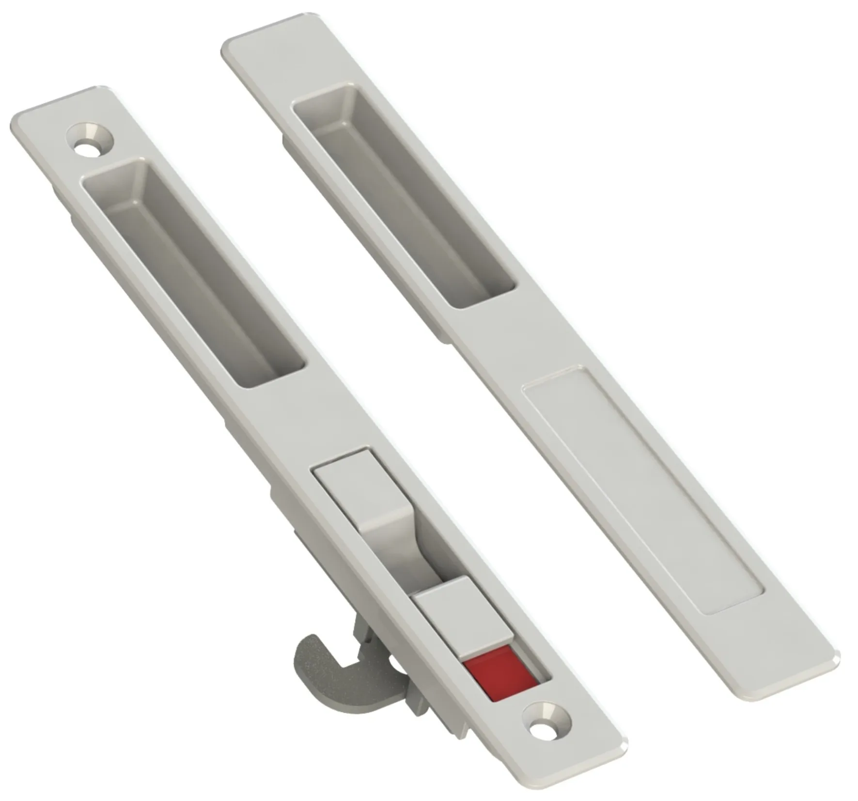 South America used  aluminum door window fittings aluminum sliding window latch lock set