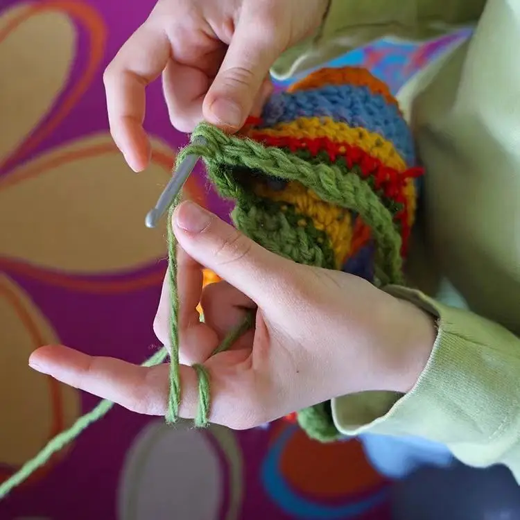 6 Specifications Aluminum Colorful Sweater Mark Needle Sweater Big Pin Button Knitting Pin