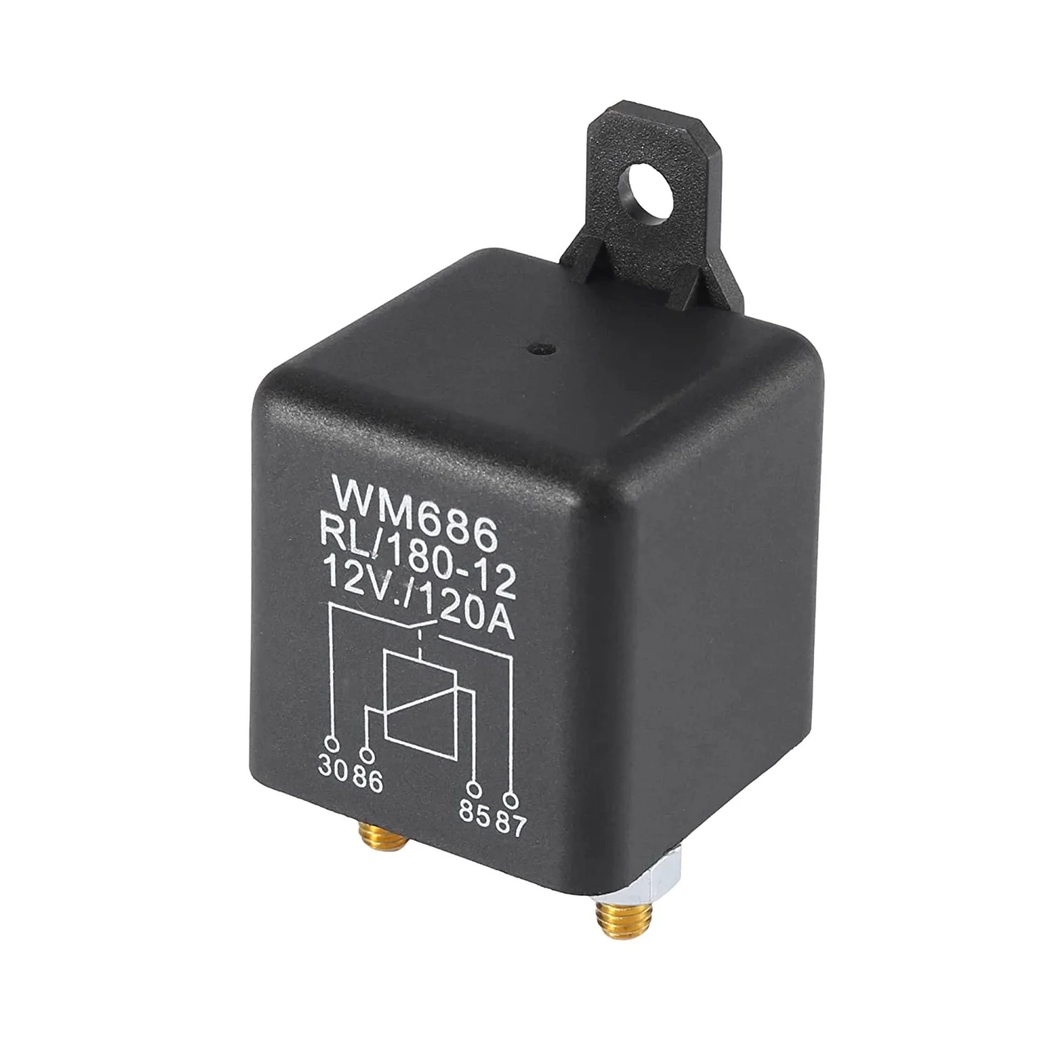 YnXnSin Brand High Quality Car Starter Relay Heavy Duty High Current 12V 120A Automotive Relay for Car