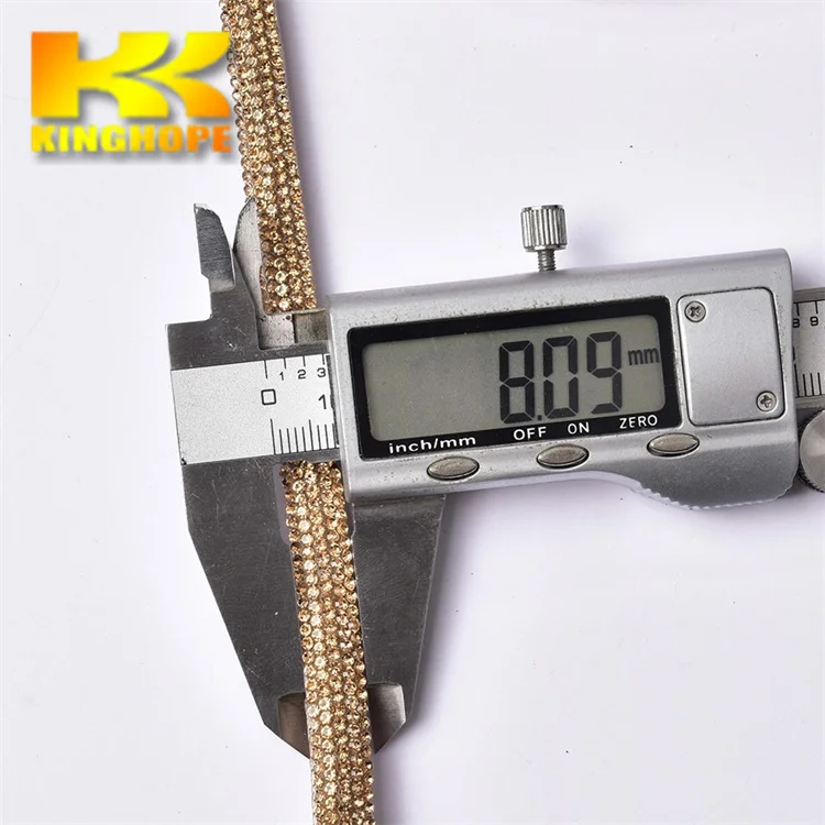 5.5CM 3 LINES 4 LINES 5 ROWS rhinestone diamond ropes strap for woman sandals vamp Capelladas