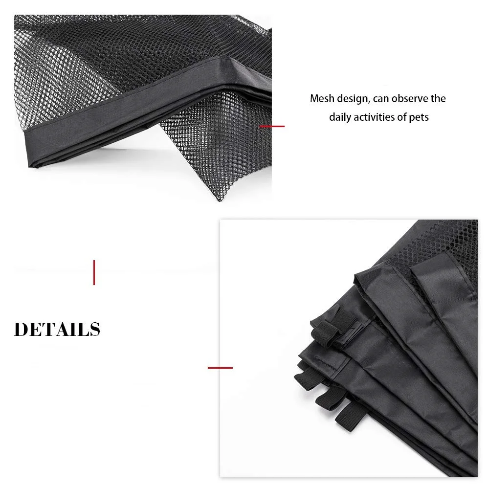 New Product 2020 Magic Gate Pet Safety Enclosure Foldable Portable Safe Guard Baby Mesh Install Anywhere Pet Mesh Gate