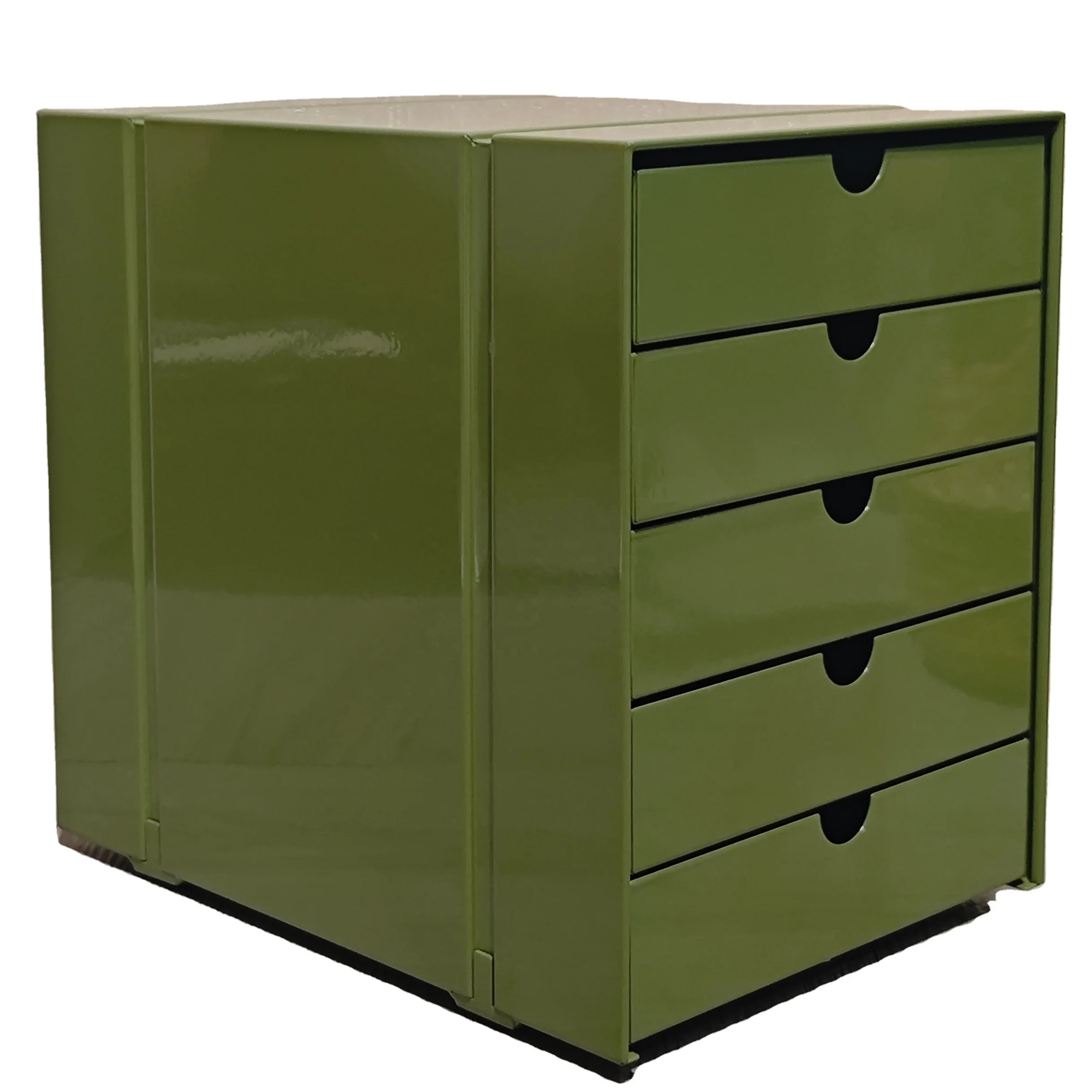 Office Furniture Multi-Layer Data Cabinet Metal Storage Drawer Style Nordic Desktop Storage Cabinet