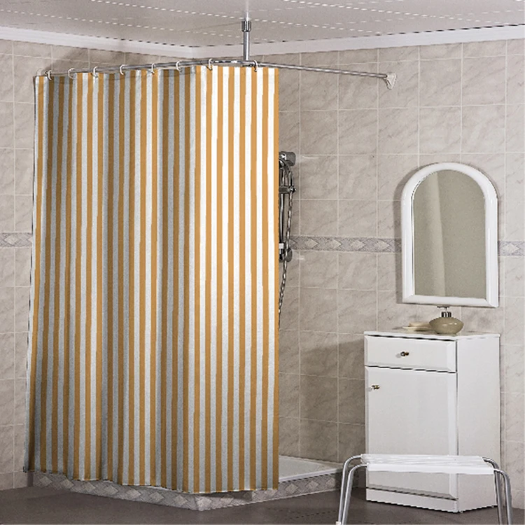 PEVA shower curtain stripe shower curtain multi design waterproof shower curtain