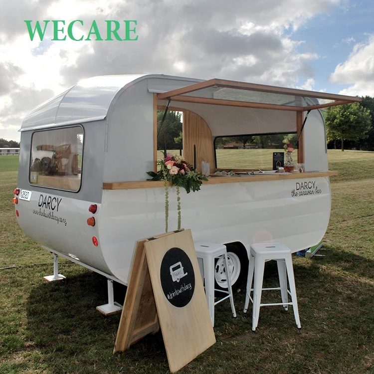  Wecare мобильный трейлер для продажи кофе уличный