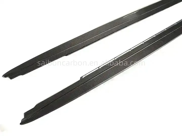 2019 F90 M5 G30 Side Skirts style carbon fiber M performance side skirts for BMW F90 M5 G30