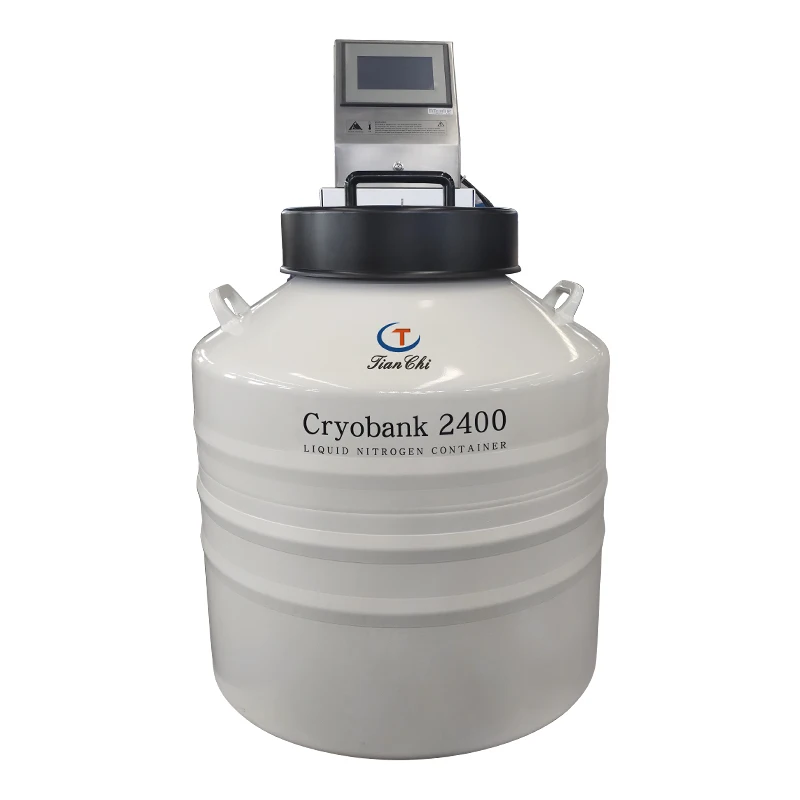 Biobank 65 л Крио-Замороженная сыворотка банка с системой сигнализации авиационный алюминиевый резервуар для хранения жидкого азота