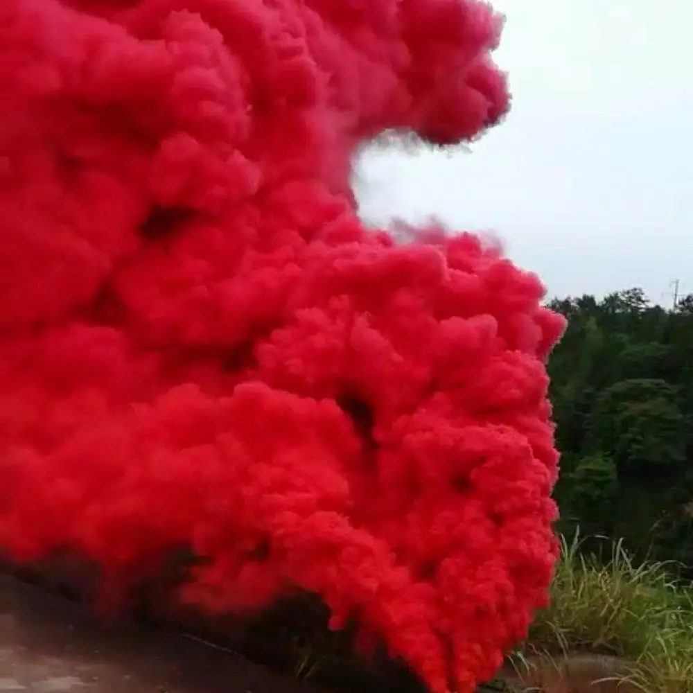 New Product Sparkler Magic Daytime Two Side Pull Grenades Color Smoke Fireworks