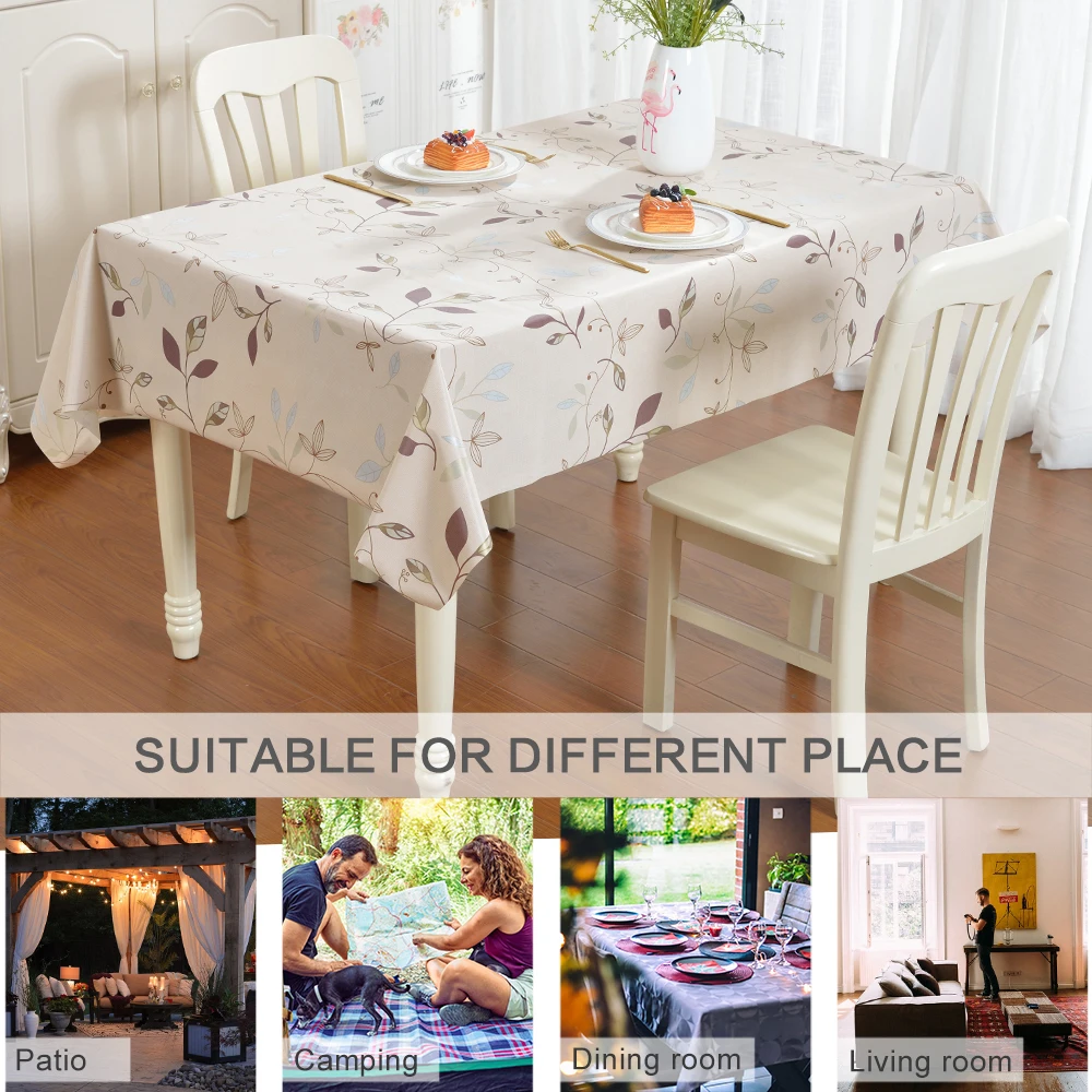 
hot sale for christmas PVC tablecloth plastic printed tablecloth in roll with fabric backing table cloths roll 