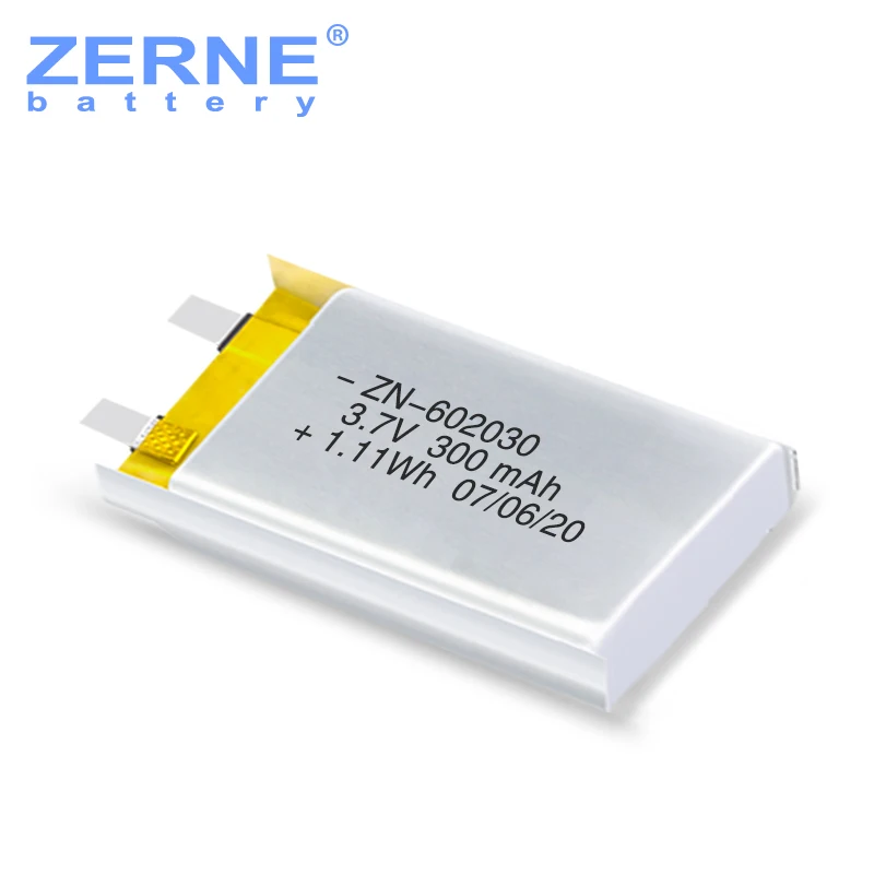 Customized Rechargeable 3.7 V 3.7V 300Mah 520Mah 2000Mah 5000Mah Li Lithium Polymer Pouch Batteries Lipo Battery