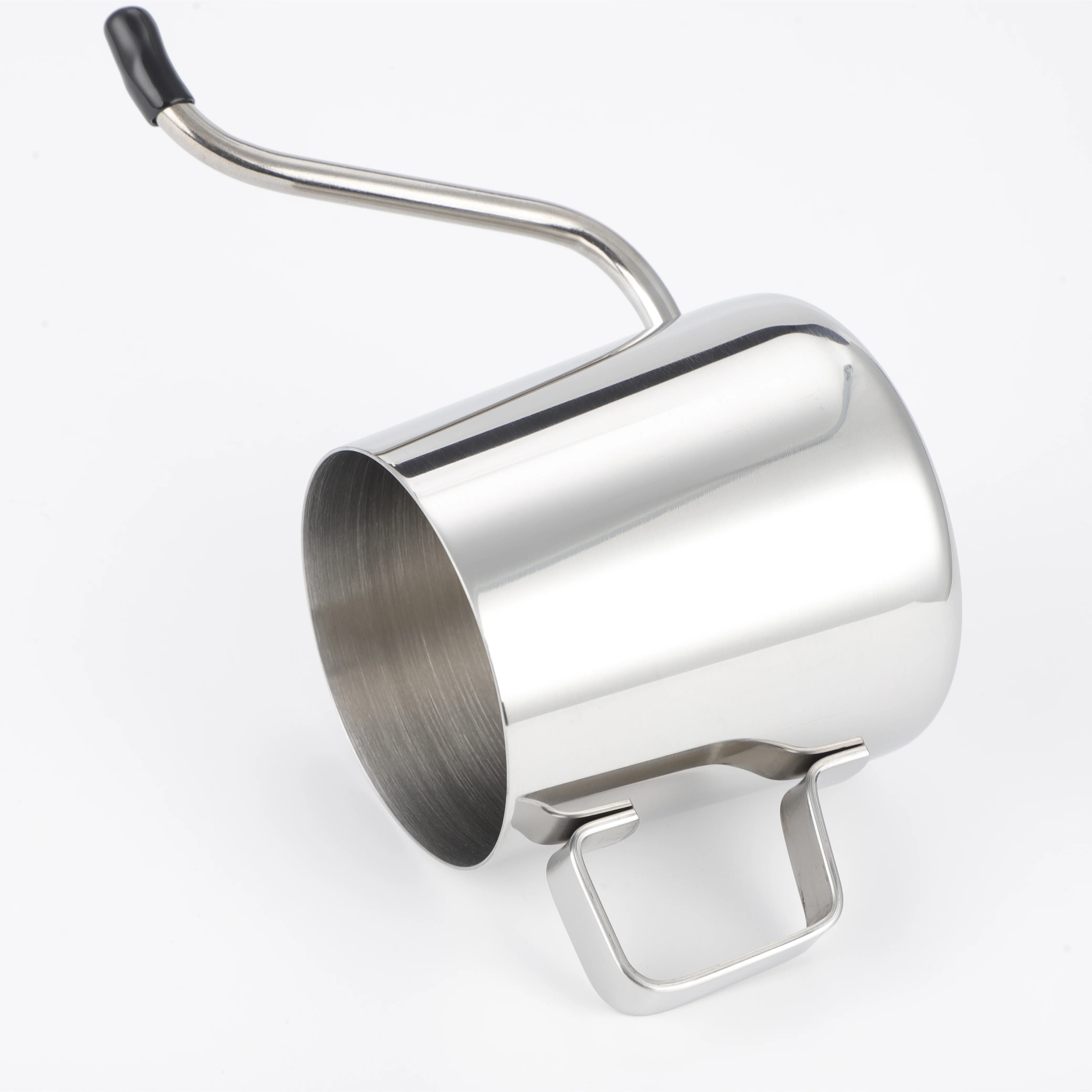 Hot selling hand milk jugs coffee drip kettle coffee kettle gooseneck stainless steel coffee pot