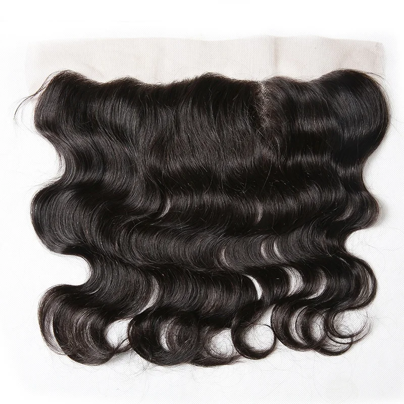 
Mellow Waves frontal closure cuticle aligned raw virgin hair 13x4mellow wave closer with transparent hd lace frontal 