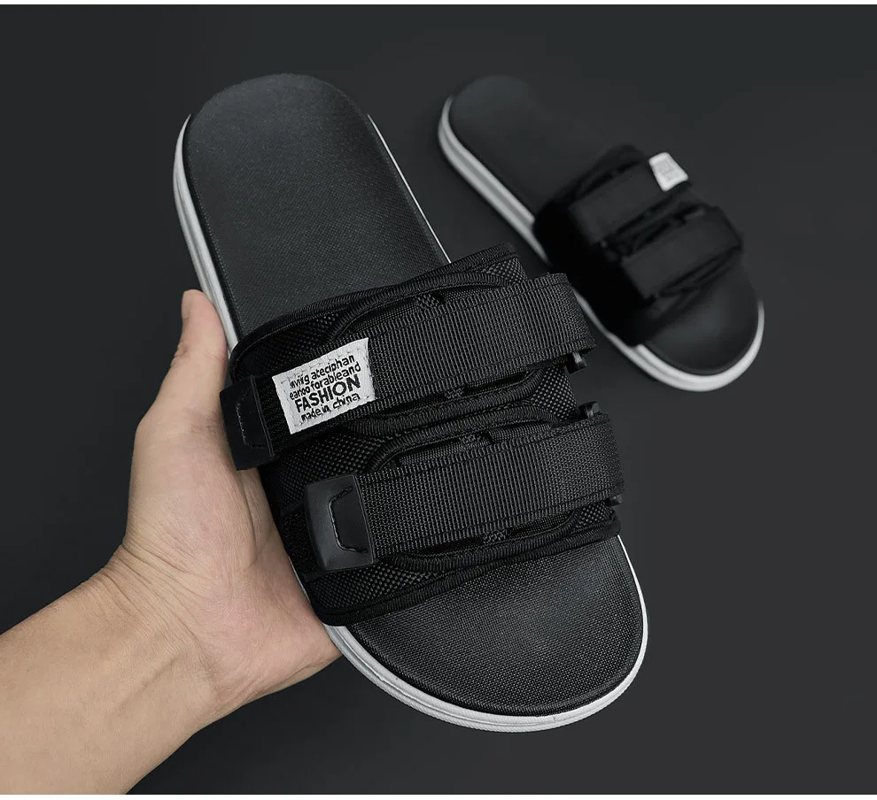 2020 Outdoor Summer Beach Sandals EVA Garden Flat Shoes Open Toe Slippers