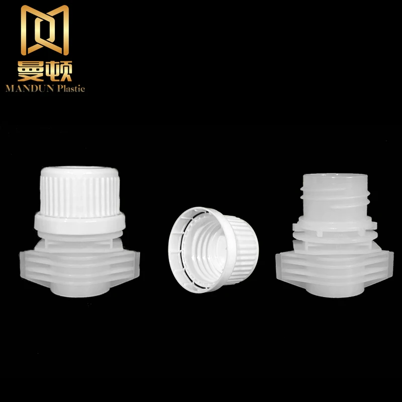 New Food Grade 20mm PE Spout Cap for Flexible Liquid Detergent Bag