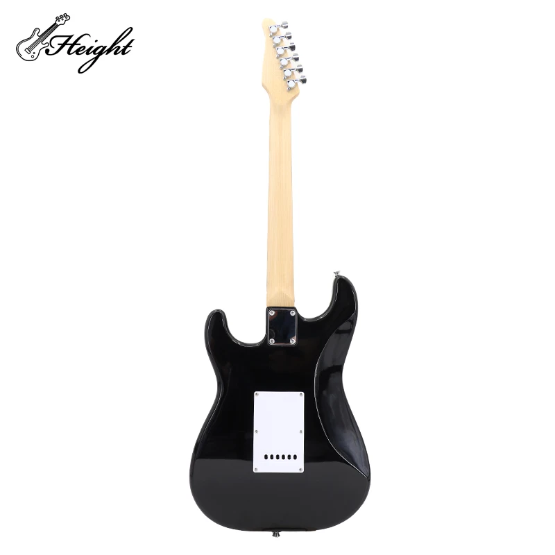 High Quality Factory Solid Wood Cheap Colorful Electric Guitar With Pickup