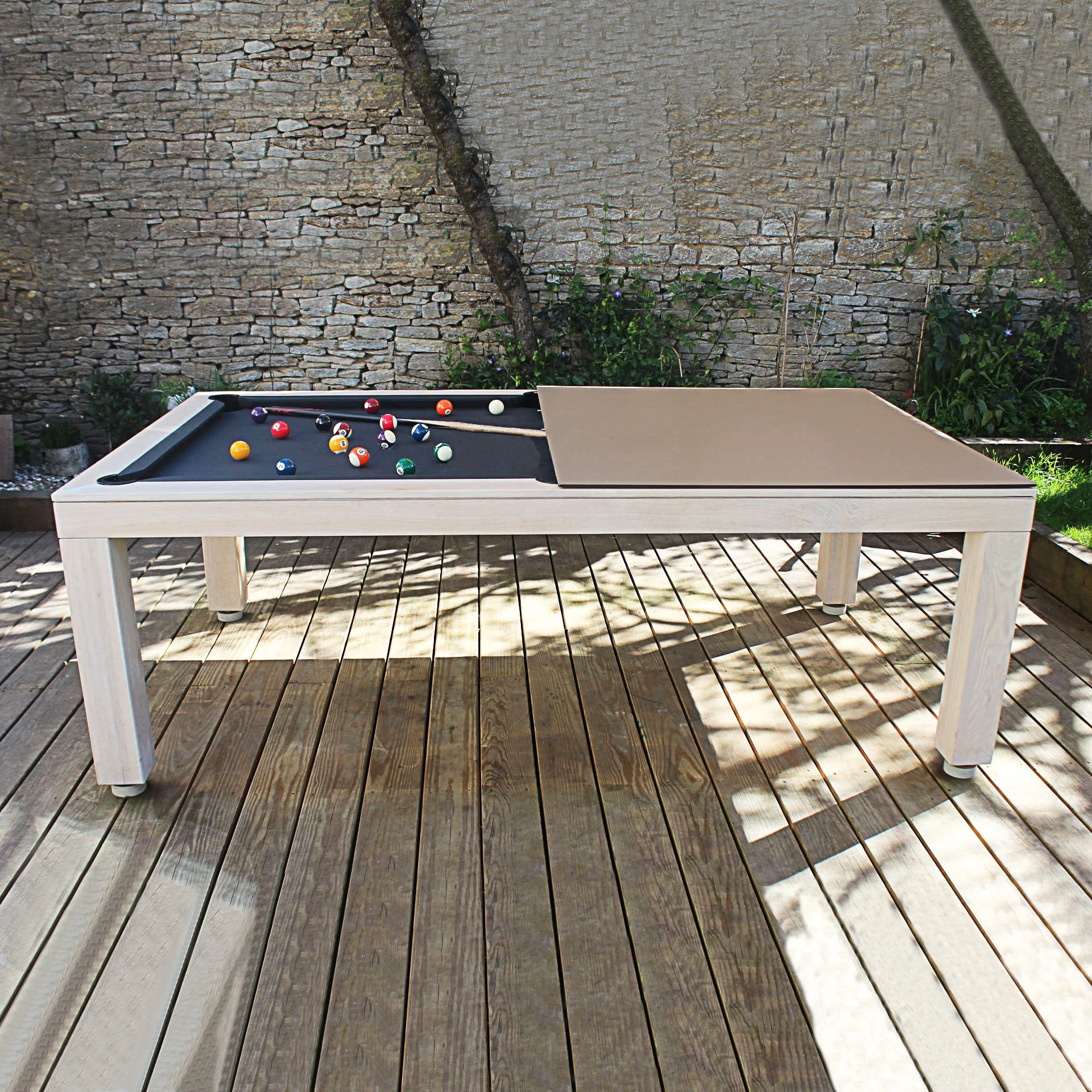 Mesa De Billar Professional Fasion Pool and Dining Table Outdoor Sports Mini Snooker Dining Table 3 in 1 Table Tennis