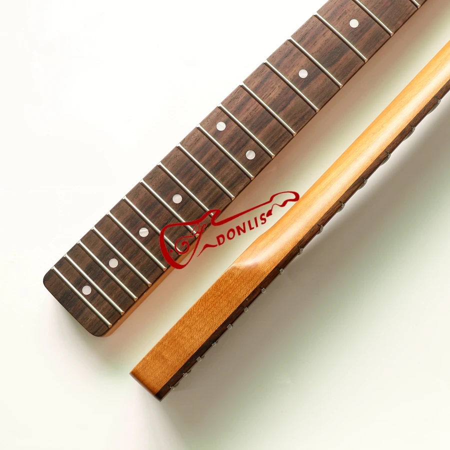 Left handed Roasted Maple TL Guitar Necks for Lefty ST Vintage Neck Nitro Finished With 21 Stainless Steel Frets