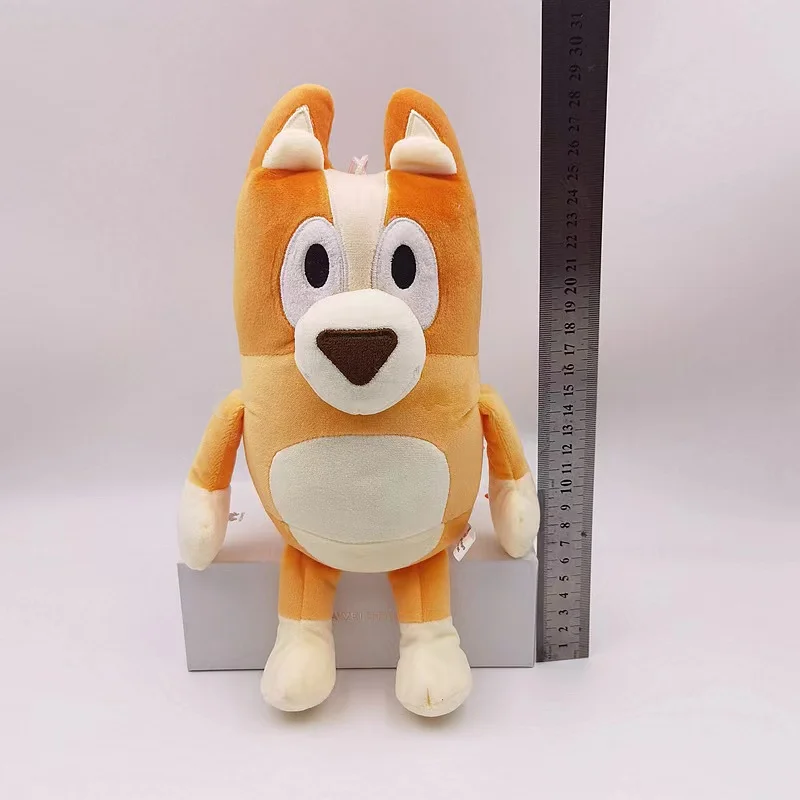 28cm Blue Plush Puppy Doll Soft Toys Custom Stuffed Animal Cartoon Dog Plush Toy Cozy PP Cotton for Children Gifts