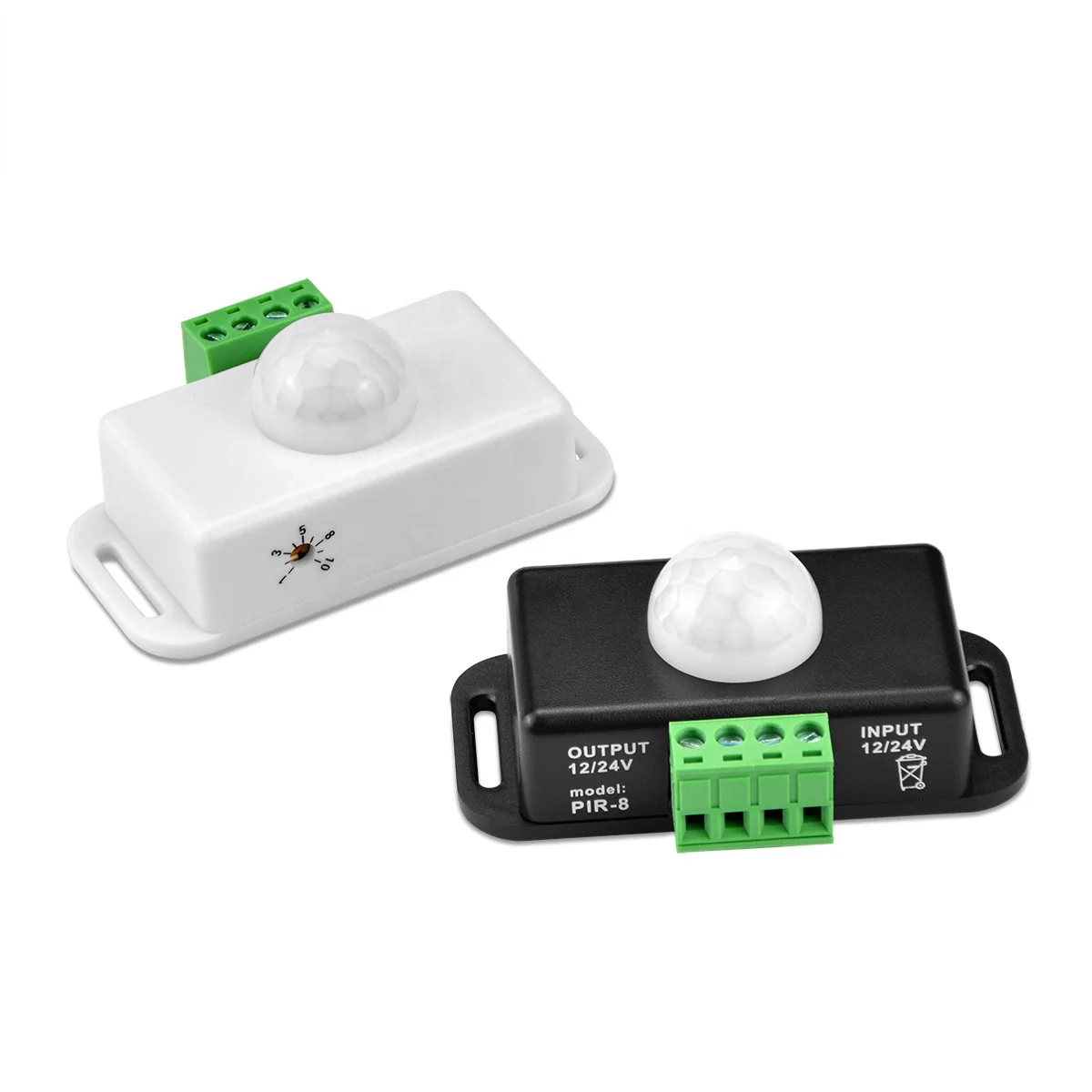 DC12V 24V умный дом инфракрасный датчик движения PIR PIR-8 ВКЛ-ВЫКЛ переключатель для светодиодных лент