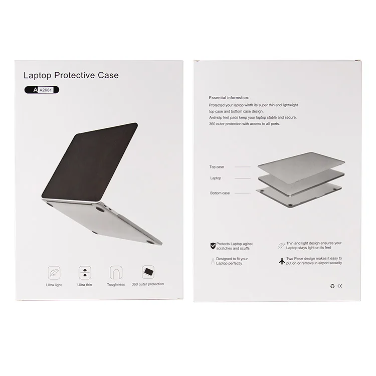 Laptop Cover Scratch Proof Laptop Case For Macbook Pro 14 16 Semi Hard PP Material Ultra Thin Case For Macbook Case