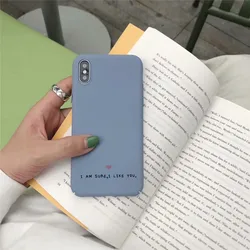 New Arrival Custom Printing Hard Pc Material Phone Case With Words For Iphone 7 8 Plus